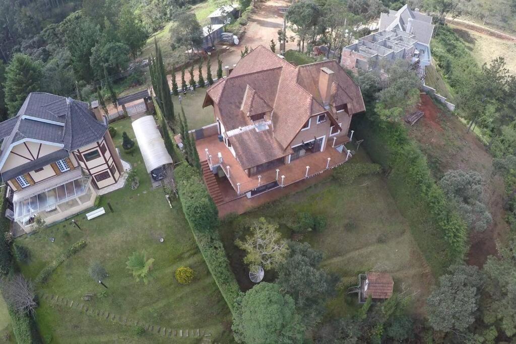 Casa E Vista Privilegiadas No Alto Do Capivari Campos do Jordão Exterior foto
